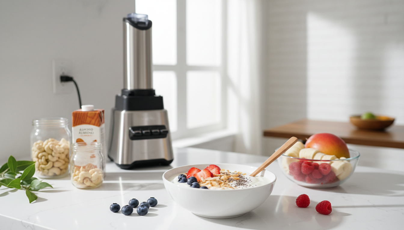 Veganistische yoghurt maken: Handleiding voor plantaardige alternatieven