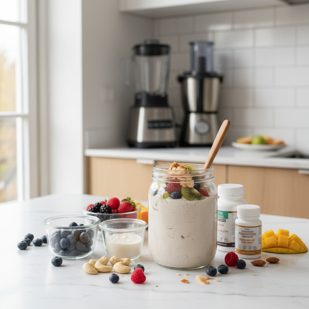 Hoe lang blijft zelfgemaakte vegan yoghurt goed?