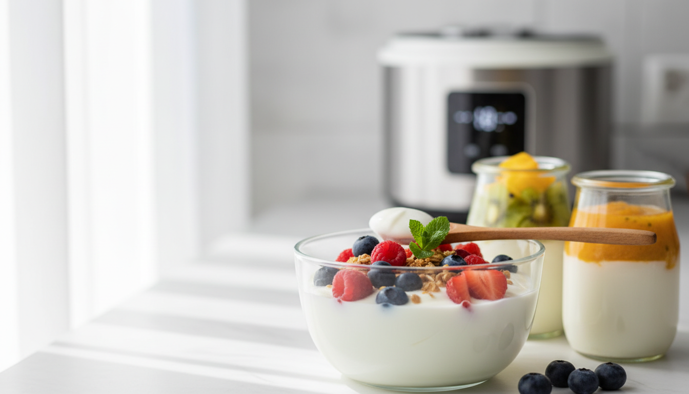 Beste elektrische yoghurtmakers met timer functie